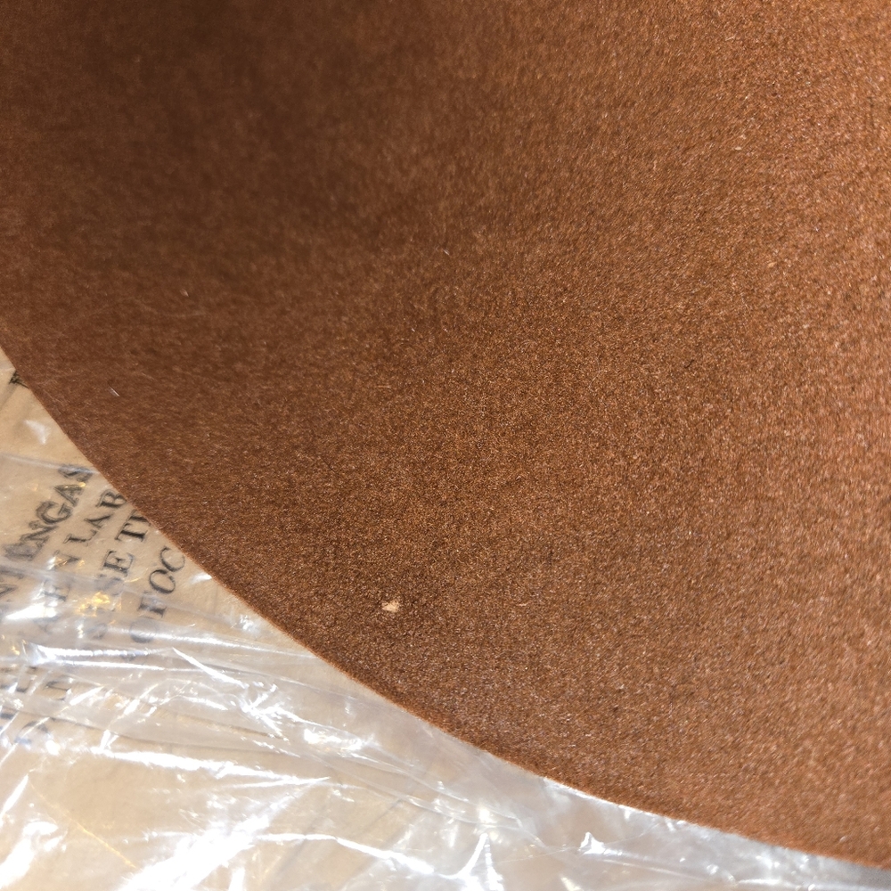 Resistol 6x Cody Johnson Rust Felt Pre Shaped 7 1/8 Hat - Picture 11 of 12